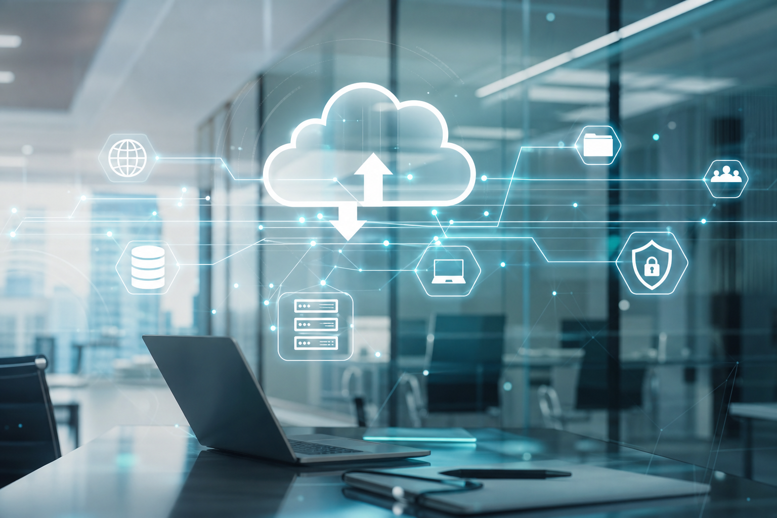 Cloud computing network visualization